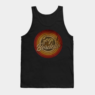 arjunthemaniac,circle vintage retro faded Gogol Bordello Tank Top